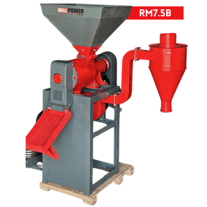 Rice Mill Machine Price 7.5 HP Commercial Rice Mill 400 Kg Production